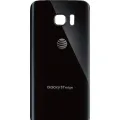 Back Cover Glass For Samsung Galaxy S7 Edge (Used OEM Pull: Grade A) (Black Onyx)