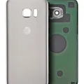 Back Cover Glass For Samsung Galaxy S7 Edge (Used OEM Pull: Grade A) (Gold Platinum)