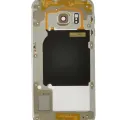 Mid-Frame Housing For Samsung Galaxy S6 Edge (Service Pack) (Gold Platinum)