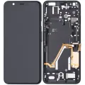OLED Assembly With Frame For Google Pixel 4 XL (Refurbished) (Clearly White Power Button)