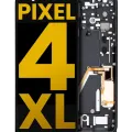 OLED Assembly With Frame For Google Pixel 4 XL (Refurbished) (Pink Power Button)