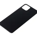 Back cover Glass For Google Pixel 4 (Just Black)