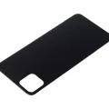 Back cover Glass For Google Pixel 4 XL (Just Black)