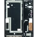 Mid-Frame Housing For Google Pixel 4XL (Pink Power Button)