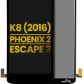 LCD Assembly Without Frame For LG K8 (2016) / Phoenix 2 / Escape 3 (Refurbished) (All Colors)