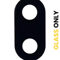 Back Camera Lens (Glass Only) With Adhesive For LG Aristo 3 Plus (X220MB) (Black)