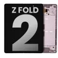 Inner OLED Assembly With Frame For Samsung Galaxy Z Fold 2 5G (Used OEM Pull: Grade B/C) (US & International) (Mystic Bronze)