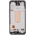 Дисплейний модуль (OLED) з рамкою для Samsung Galaxy A54 5G (A546 / 2023) (US & International Version) (Service Pack) (графітовий)
