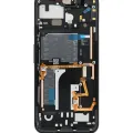 OLED Assembly With Frame For Google Pixel 4 (Genuine OEM) (Oh So Orange Power Button)