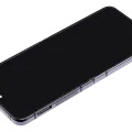 Внутрішній дисплейний модуль (OLED) з рамкою для Samsung Galaxy Z Flip 5 5G (US & International) (Service Pack) (графітовий)