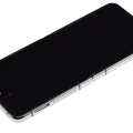 Внутрішній дисплейний модуль (OLED) з рамкою для Samsung Galaxy Z Flip 5 5G (US & International) (Service Pack) (Cream)