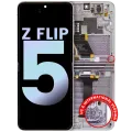 Внутрішній дисплейний модуль (OLED) з рамкою для Samsung Galaxy Z Flip 5 5G (US & International) (Service Pack) (Lavender)