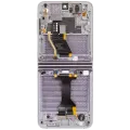 Внутрішній дисплейний модуль (OLED) з рамкою для Samsung Galaxy Z Flip 5 5G (US & International) (Service Pack) (Lavender)