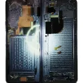 Inner OLED Assembly With Frame For Samsung Galaxy Z Fold 5 5G (US & International) (Service Pack) (Icy Blue)