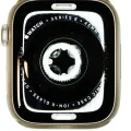 Housing Assembly For Watch Series 8 (45MM) (Aluminum/Starlight) (GPS Version) (Used OEM Pull: Grade B/C)