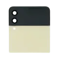 Outer OLED Assembly For Samsung Galaxy Z Flip 3 5G (Service Pack) (Cream)