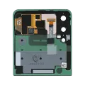 Outer OLED Assembly For Samsung Galaxy Z Flip 3 5G (Service Pack) (Lavender)