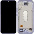 OLED Assembly With Frame Compatible For Samsung Galaxy A34 5G (A346 / 2023) (Service Pack) (Violet)