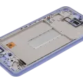 OLED Assembly With Frame Compatible For Samsung Galaxy A34 5G (A346 / 2023) (Service Pack) (Violet)