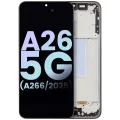 Дисплейний модуль для Samsung Galaxy A26 5G (A266 / 2025) (OLED, With Frame, Compatible, Service Pack, чорний)