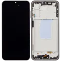 Дисплейний модуль для Samsung Galaxy A26 5G (A266 / 2025) (OLED, With Frame, Compatible, Service Pack, чорний)