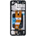 OLED Assembly With Frame Compatible For Samsung Galaxy A05 (A055 / 2023) (Service Pack) (Black)