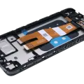 OLED Assembly With Frame Compatible For Samsung Galaxy A05 (A055 / 2023) (Service Pack) (Black)