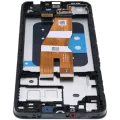 OLED Assembly With Frame Compatible For Samsung Galaxy A05 (A055 / 2023) (Service Pack) (Black)