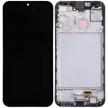 OLED Assembly With Frame Compatible For Samsung Galaxy M15 (M156 / 2024) (Service Pack) (Gray)