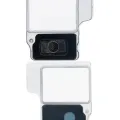 Flash Light / Power Flex Bracket With Microphone Mesh For iPhone 8 Plus (10 Pack)
