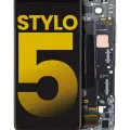 LCD Assembly With Frame For LG Stylo 5 (Refurbished) (Aurora Black)