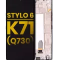 LCD Assembly With Frame For LG Stylo 6 / K71 (Refurbished) (Silver)