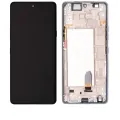 LCD Assembly With Frame For LG Stylo 6 / K71 (Refurbished) (Silver)