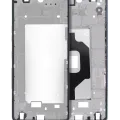 Mid Frame Only For LG Stylo 6 (Silver)