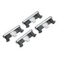 Hard Buttons (Power / Volume) For LG Stylo 6 (Black) (4 Piece Set)