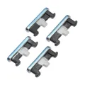 Hard Buttons (Power / Volume) For LG Stylo 6 / K71 (Silver) (4 Piece Set)