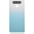 Back cover Glass With Camera Lens For LG Stylo 6 / K71 (Blue)