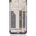 LCD Assembly With Frame For LG K61 (2020) (Refurbished) (Black)