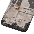 LCD Assembly With Frame For LG K61 (2020) (Refurbished) (Black)