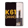 LCD Assembly Without Frame For LG K61 (2020) (Refurbished) (Black)