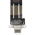 Charging Port Flex Cable For iPad Pro 11" 3rd Gen (2021) / Pro 11" 4th Gen (2022) / iPad Pro 12.9" 5th Gen (2021) / Pro 12.9" 6th Gen (2022) (Silver) (Aftermarket Plus)