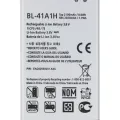 Replacement Battery For LG Tribute (LS660) (LS676) / Optimus F60 (MS395) / Transpyre VS810 (BL-41A1H)