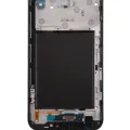 LCD Assembly With Frame For LG Stylo 3 Plus (TP450 / MP450 / M470) (Refurbished) (Black)