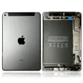 Back Housing W/ Small Components Pre-Installed For iPad Mini 4 (WIFI cellular) (Used OEM Pull: Grade C) (Space Gray)