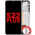 OLED Assembly With Frame For Samsung Galaxy S22 Plus 5G (US & International Version) (Aftermarket Plus) (White)