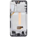 OLED Assembly With Frame For Samsung Galaxy S22 Plus 5G (US & International Version) (Aftermarket Plus) (White)
