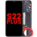 OLED Assembly With Frame For Samsung Galaxy S22 Plus 5G (US & International Version) (Aftermarket Plus) (Phantom Black)