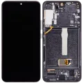 OLED Assembly With Frame For Samsung Galaxy S22 Plus 5G (US & International Version) (Aftermarket Plus) (Phantom Black)