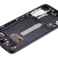 OLED Assembly With Frame For Samsung Galaxy S22 Plus 5G (US & International Version) (Aftermarket Plus) (Phantom Black)