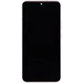OLED Assembly With Frame For Samsung Galaxy S22 Plus 5G (US & International Version) (Aftermarket Plus) (Pink Gold / Violet)